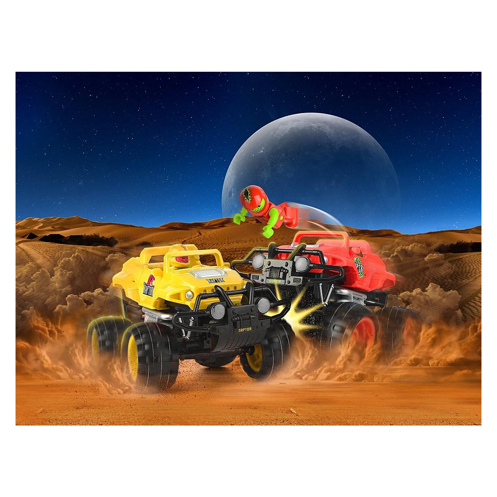 Радиоуправляемая игрушка Monster Smash-Ups CRASH CAR на р/у – БИТВА КОМАНД 2 модели, 4 корпуса, аккум. (TY6007) изображение 6