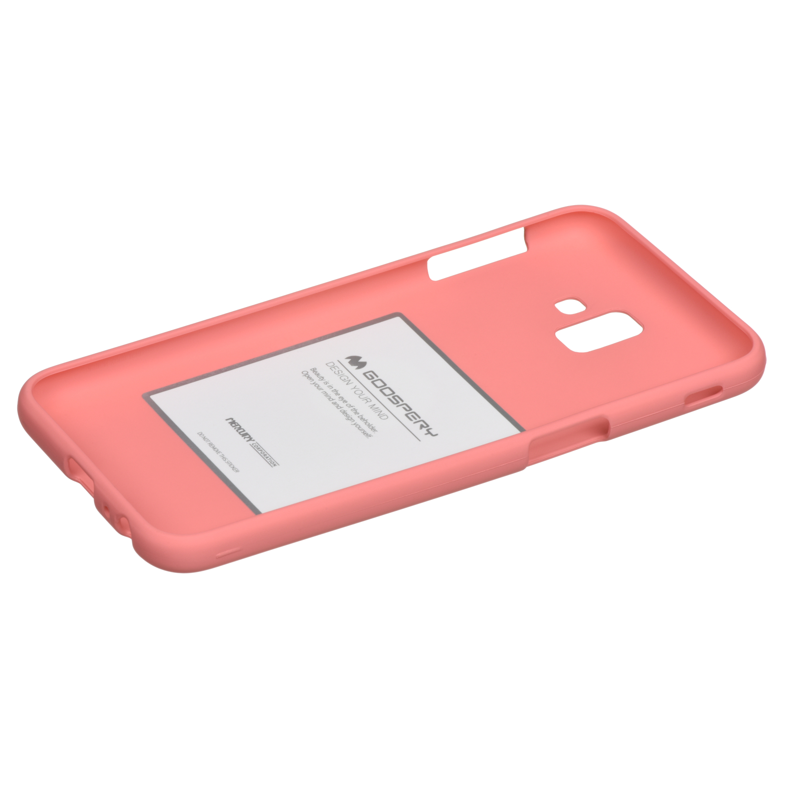 Чохол до мобільного телефона Goospery Samsung Galaxy J6 Plus (J610F) SF Jelly Pink (8809621301181) зображення 2