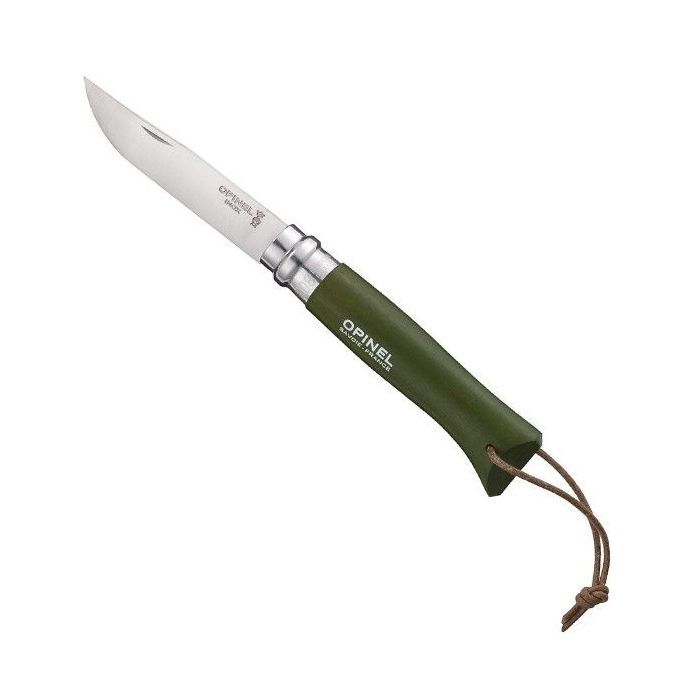 Нож Opinel №8 Inox VRI Trekking темно-синий, без упаковки (002212)