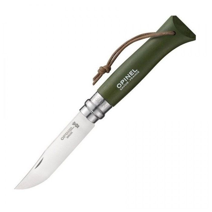 Нож Opinel №8 Inox VRI Trekking темно-синий, без упаковки (002212) изображение 2