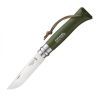 Нож Opinel №8 Inox VRI Trekking зеленый, без упаковки (001703) изображение 2