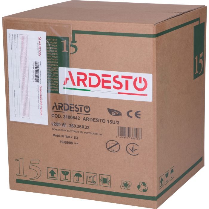 Бойлер Ardesto EWH-15UMWMI (3100842) изображение 9