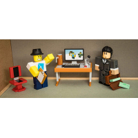 Фигурка для геймеров Jazwares Roblox Game Packs Game Dev Life, набор 2 шт. (19845R) изображение 3