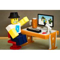 Фигурка для геймеров Jazwares Roblox Game Packs Game Dev Life, набор 2 шт. (19845R) изображение 5