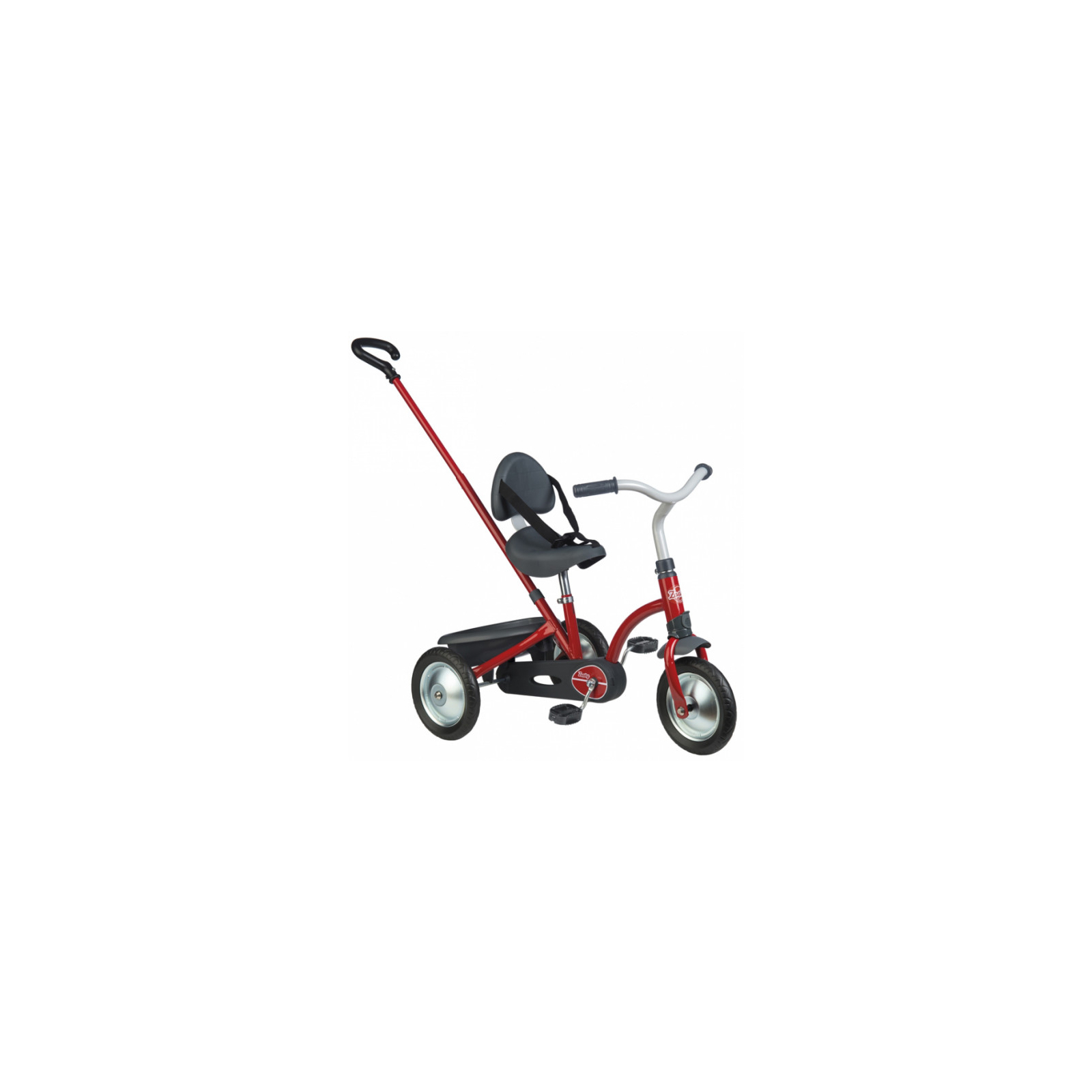 Дитячий велосипед Smoby Зукі, металевий з багажником, Червоний (740800)