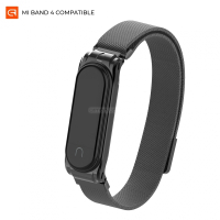 Ремешок для фитнес браслета Armorstandart Milanese Magnetic Band для Xiaomi Mi Band 4/3 Black (ARM55026)
