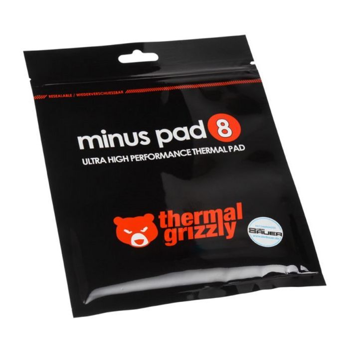 Термопрокладка Thermal Grizzly Minus Pad 8 100x100x1.0 mm (TG-MP8-100-100-10-1R) изображение 2