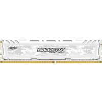Модуль памяти для компьютера DDR4 8GB 3000 MHz Ballistix Sport LT White Micron (BLS8G4D30AESCK)