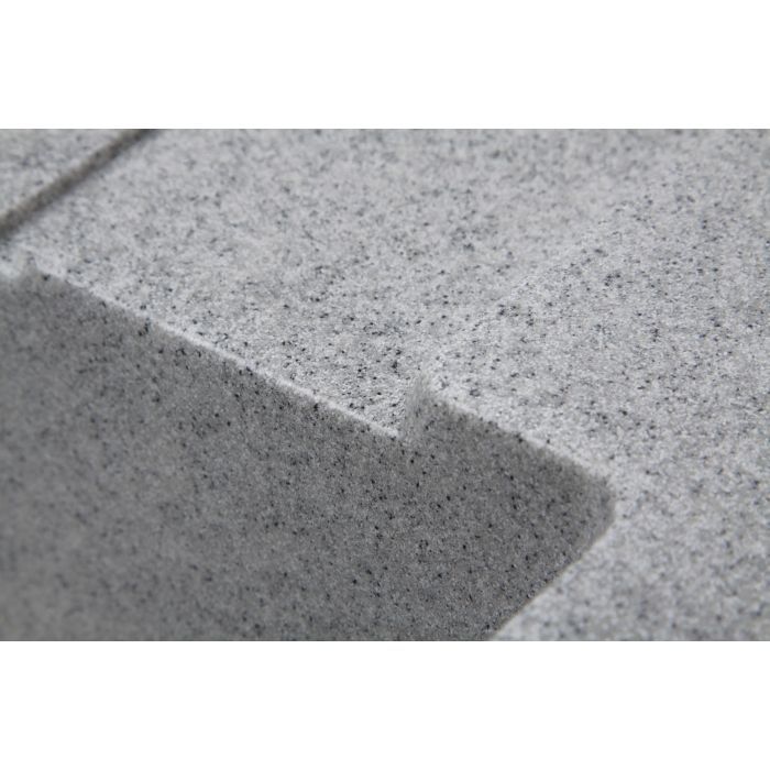 Мойка кухонная Ventolux STELLA (GRAY GRANIT) изображение 6