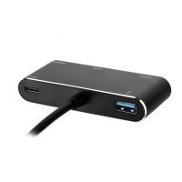 Концентратор 2E Type C to USB 3.0+AUX+HDMI+VGA+USB Type C, 0.15m, black (2E-W1408) зображення 2