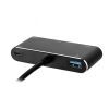 Концентратор 2E Type C to USB 3.0+AUX+HDMI+VGA+USB Type C, 0.15m, black (2E-W1408) зображення 2