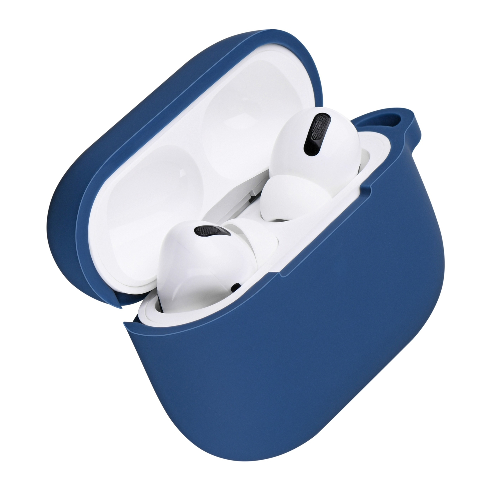 Чохол для навушників 2E для Apple AirPods Pro Pure Color Silicone 2.5 мм Sky blue (2E-PODSPR-IBPCS-2.5-SKB) зображення 2