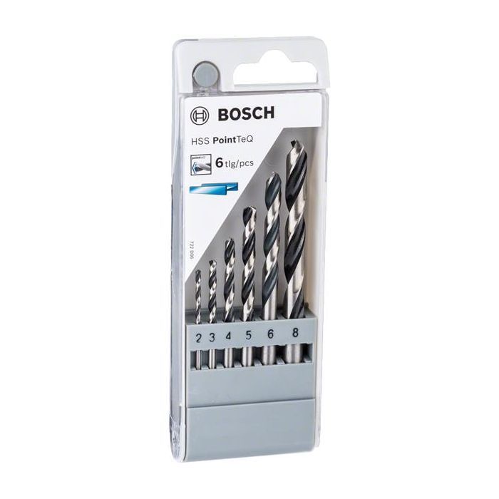 Набор сверл Bosch HSS PointTeQ 6 шт (2.608.577.346)
