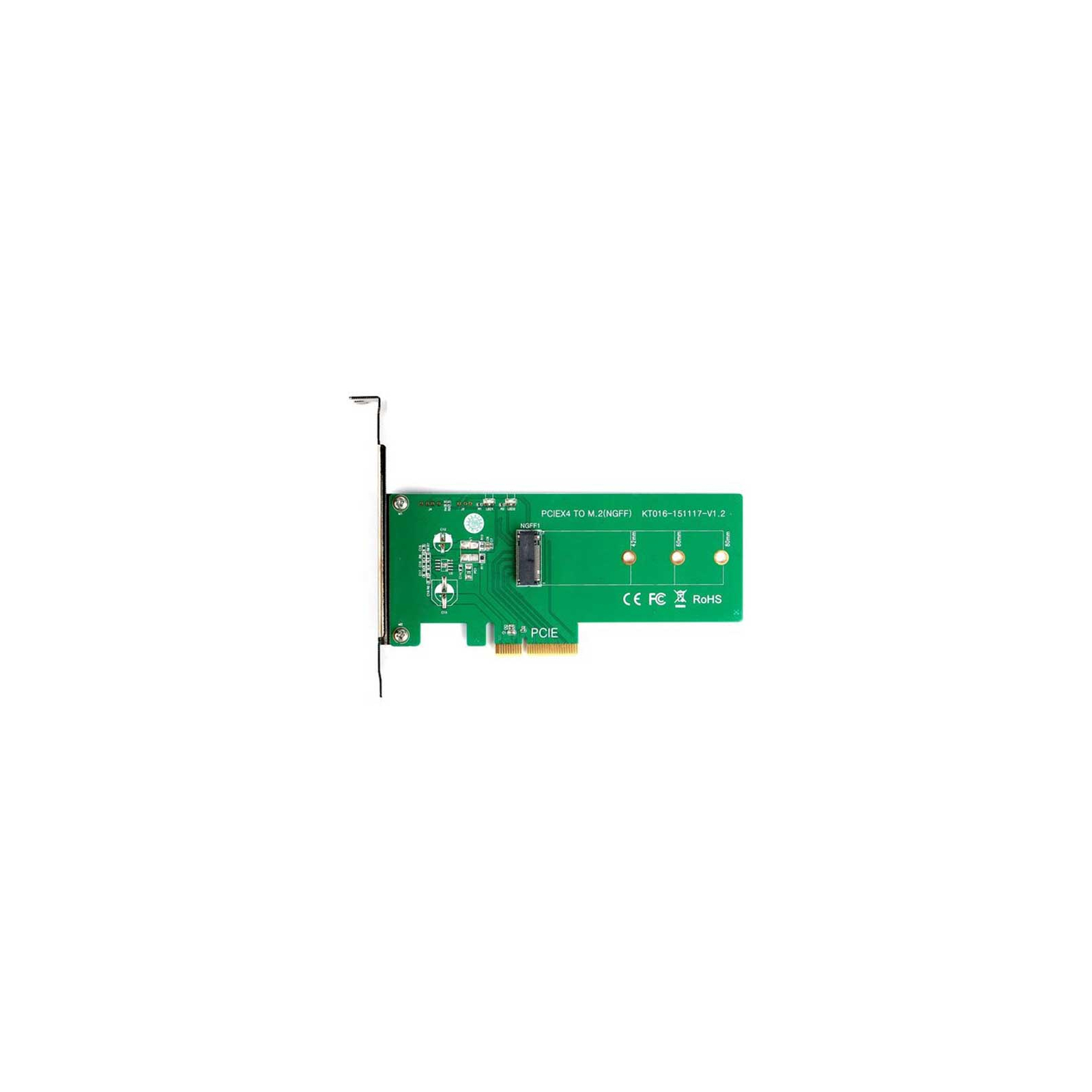 Контролер M.2 PCIe SSD to PCI-E Maiwo (KT016) зображення 2