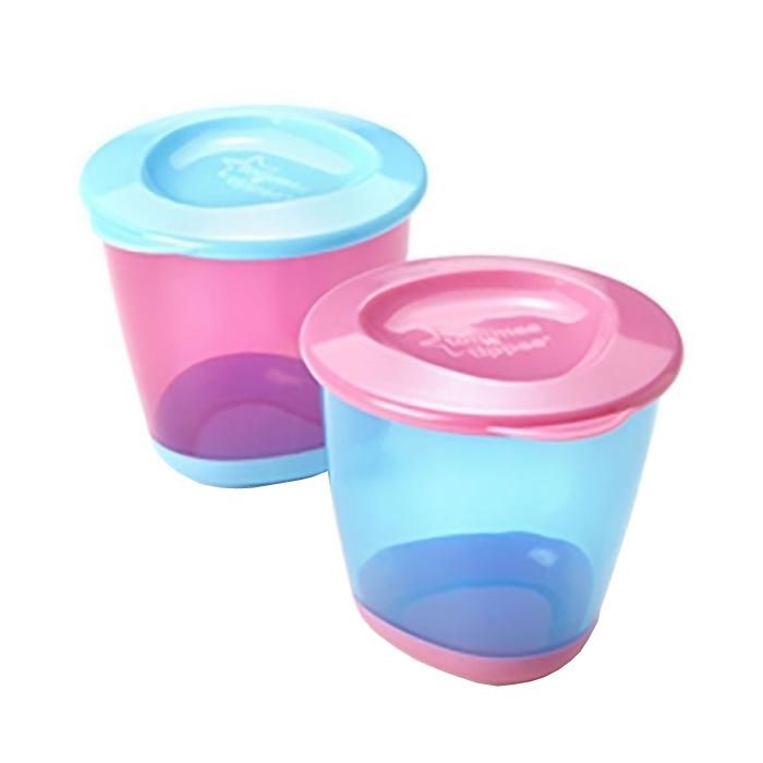 Контейнер для зберігання продуктів Tommee Tippee з кришкою 2 шт (25617)