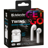 Навушники Defender Twins 630 TWS Bluetooth White (63630) зображення 5