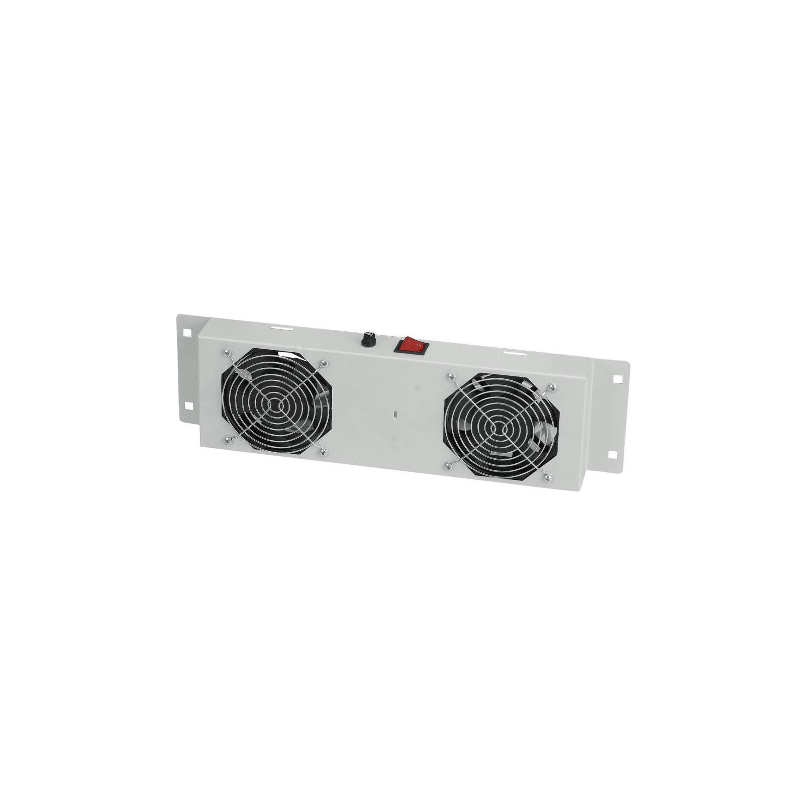 Вентиляторний модуль 2 вент. with thermostat, RAL 7035 Mirsan (MR.FAN2WT.02)