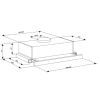 Вытяжка кухонная Eleyus LOTUS 1000 50 WH изображение 12