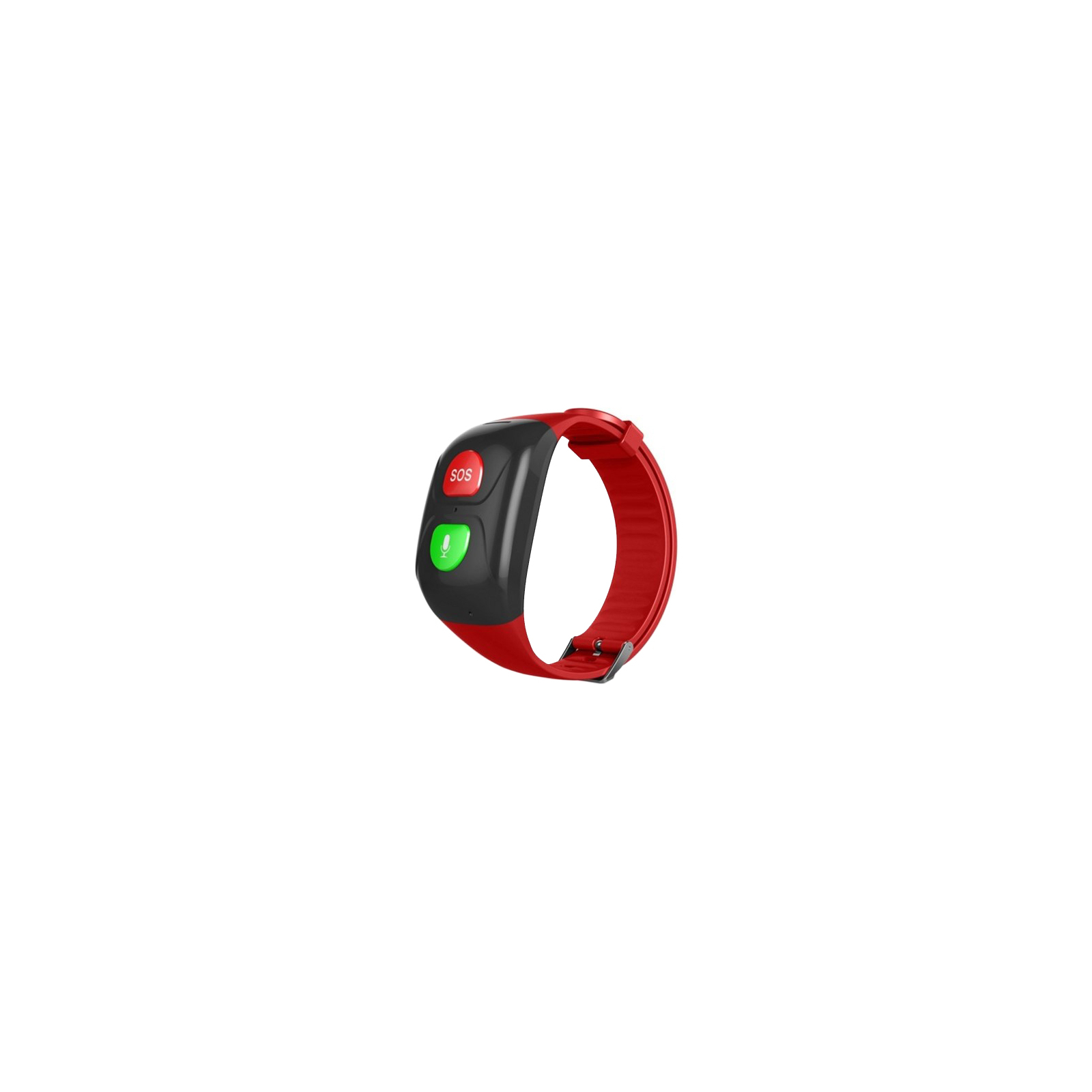 Фитнес браслет GoGPS М03 кнопка SOS black/red (M03BKRD)