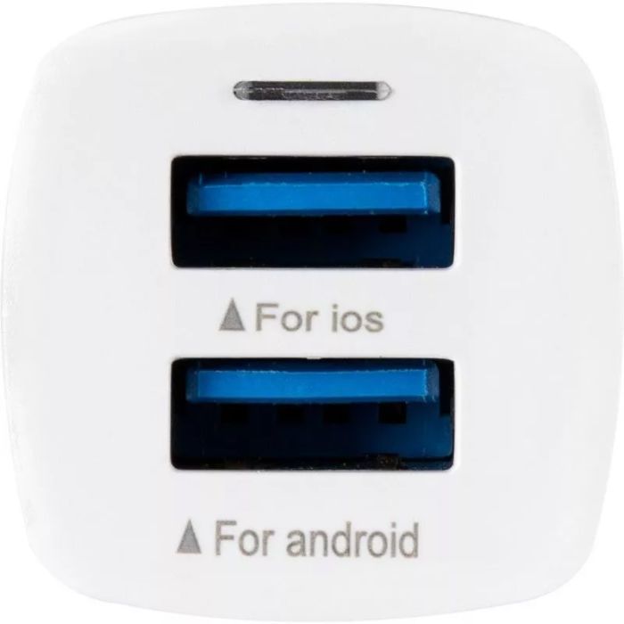 Зарядний пристрій Gelius Pro Apollo GP-CC01 2USB 3.1A + Cable Type-C White (00000071435) зображення 3