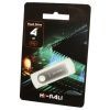 USB флеш накопичувач Hi-Rali 4GB Shuttle Series Silver USB 2.0 (HI-4GBSHSL)