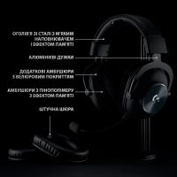 Наушники Logitech G PRO X Wireless Lightspeed Black (981-000907) изображение 6