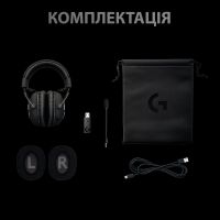 Наушники Logitech G PRO X Wireless Lightspeed Black (981-000907) изображение 9