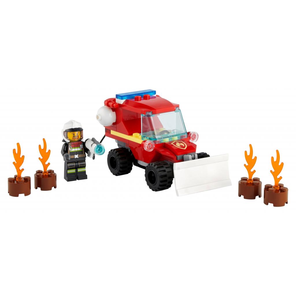 Конструктор LEGO City Fire Пожарный пикап 87 деталей (60279) изображение 2