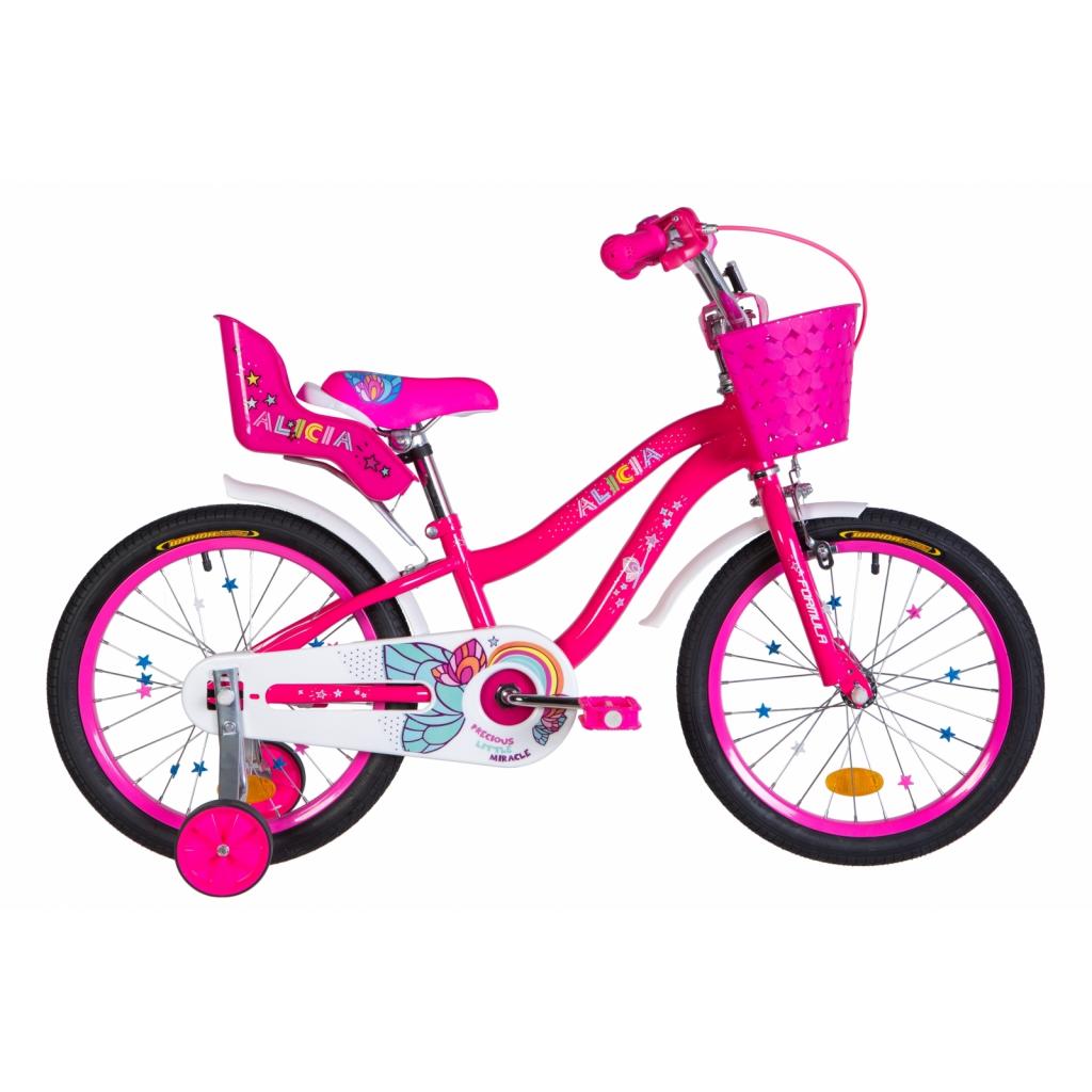 Детский велосипед Formula 18" ALICIA рама-9,5" 2020 Pink (OPS-FRK-18-063)