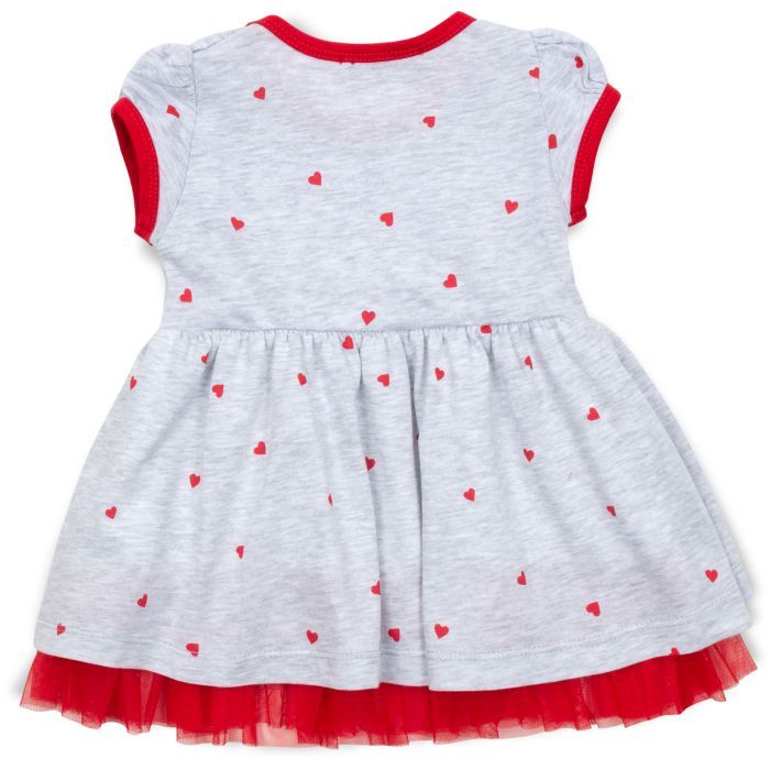 Платье детское Breeze с сердечками (15643-92G-gray) изображение 2