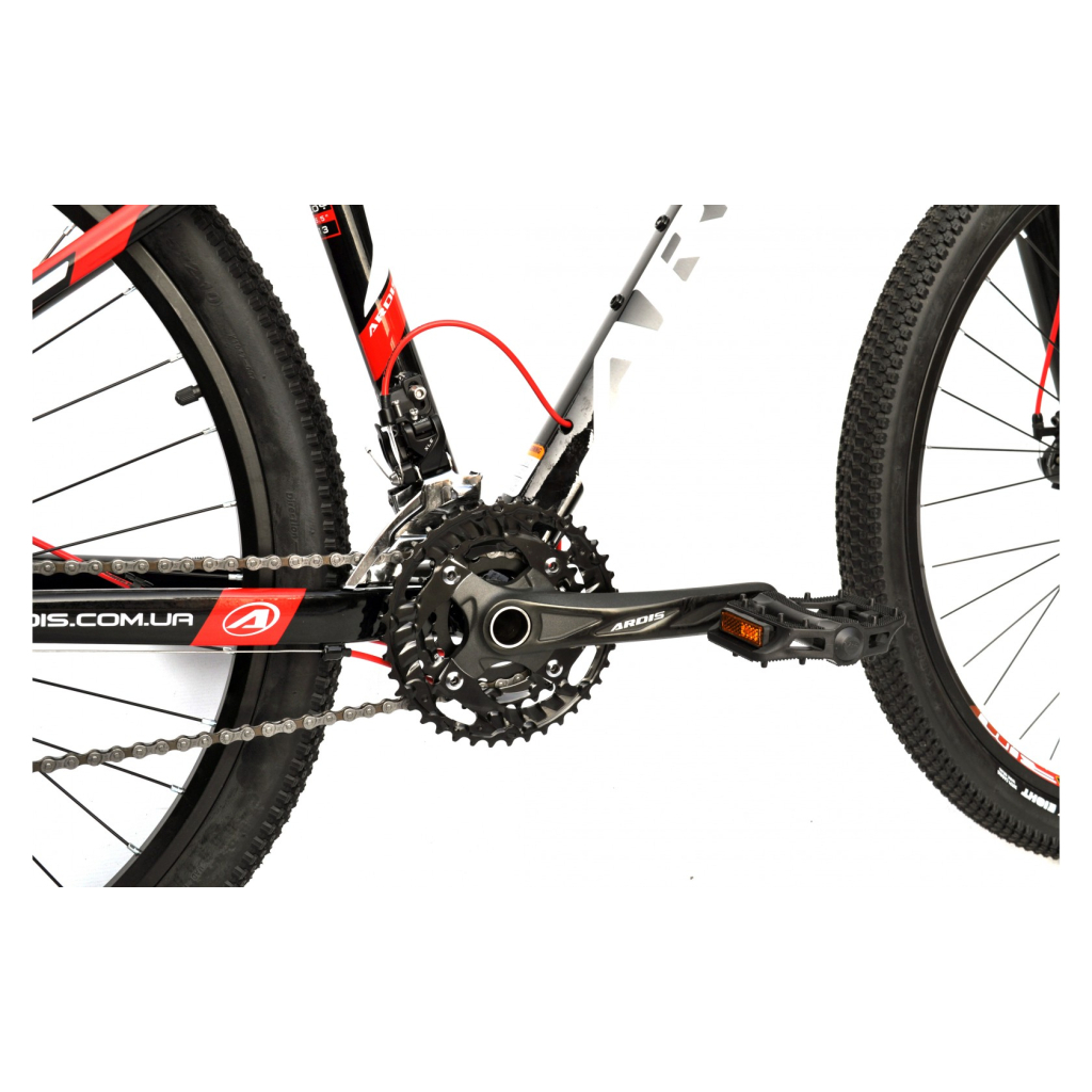 Велосипед Ardis Extreme 27.5" рама-17" Al Black/Red/White (02411) изображение 4
