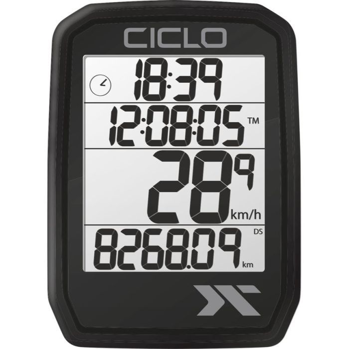 Велокомпьютер Ciclo Protos 105 Black (10151050)