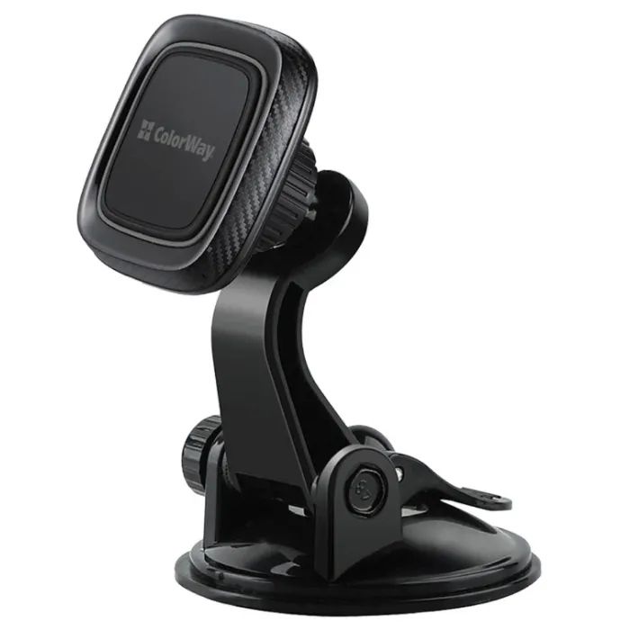 Универсальный автодержатель ColorWay Dashboard-1 (360 rotation) magnetic Gray (CW-CHM06-GR)