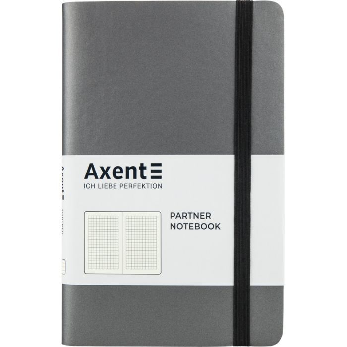 Блокнот Axent Partner Soft, 125х195, 96л, клет, салатовый (8206-09-A)