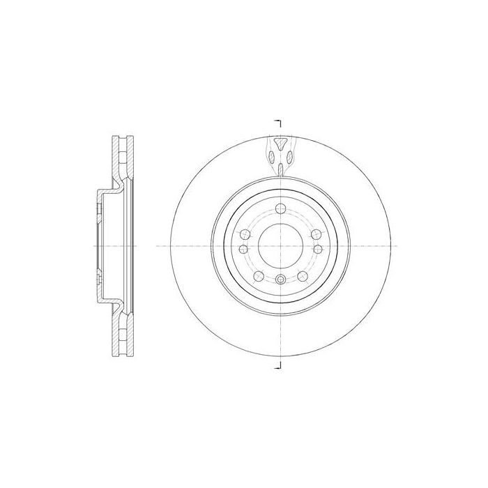 Тормозной диск REMSA 61576.10