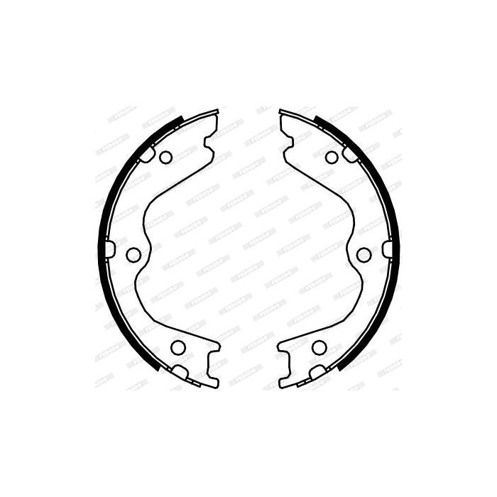 Гальмівні колодки FERODO FSB4107