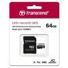 Карта памяти Transcend 64GB microSDXC class 10 UHS-I U3 A2 (TS64GUSD340S) изображение 3