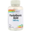 Витамин Solaray Пантотеновая кислота, Pantothenic Acid, 500 мг, 250 растите (SOR-04381)