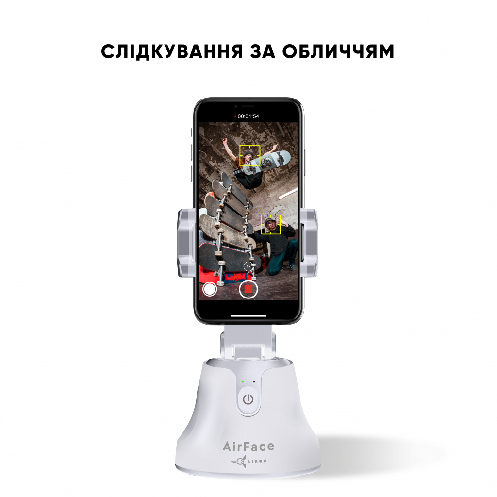Набор блогера AirOn 360 ° AirFace for TikTok, Instagram, Facebook, Zoom, white (6126755803218) изображение 5
