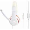 Наушники Gembird MHS-03 White/Red (MHS-03-WTRD) изображение 2