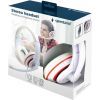 Наушники Gembird MHS-03 White/Red (MHS-03-WTRD) изображение 5