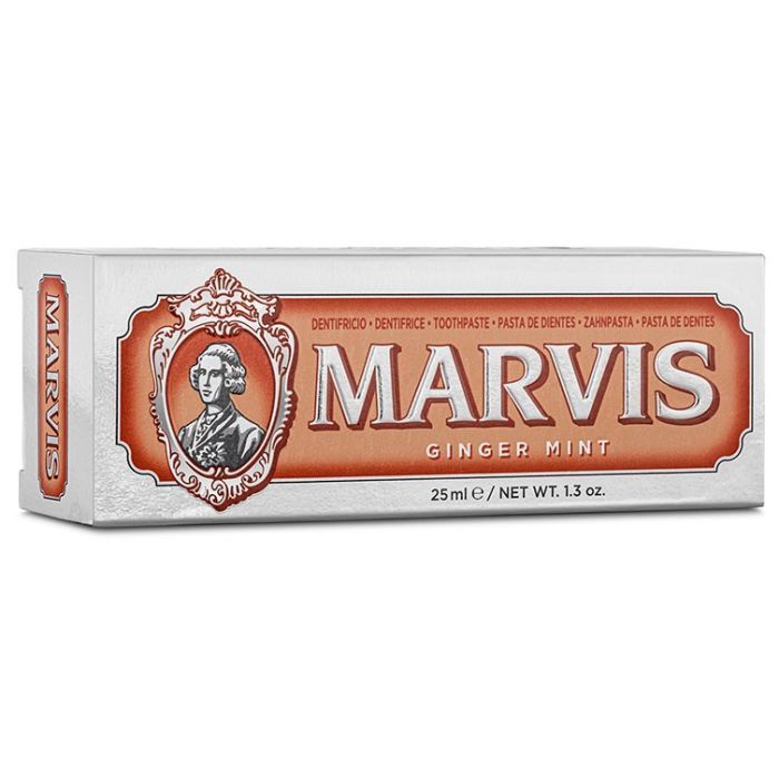 Зубная паста Marvis Имбирь и мята 25 мл (8004395110285/8004395111336) изображение 2