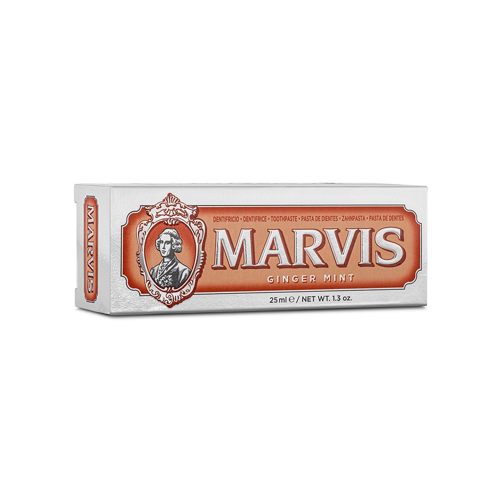 Зубна паста Marvis Імбир і м'ята 25 мл (8004395110285/8004395111336) зображення 2