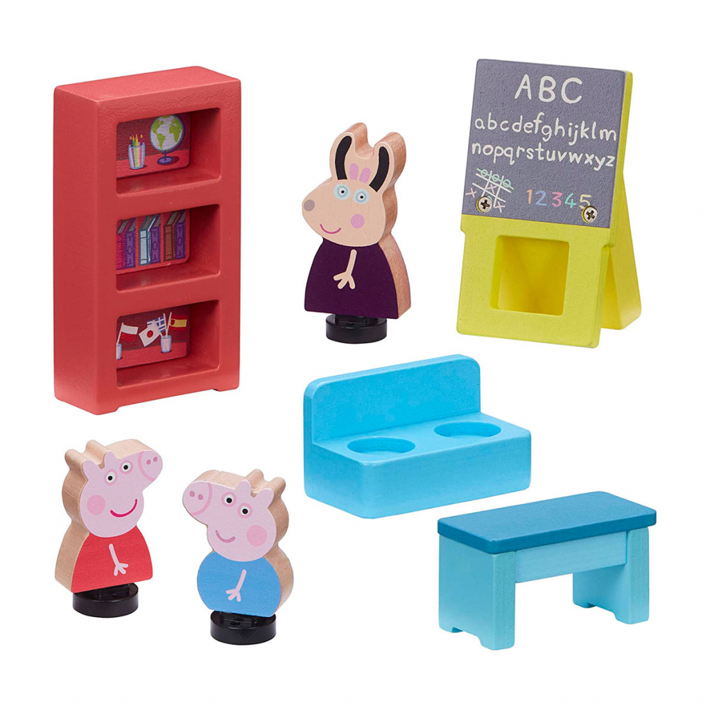 Игровой набор Peppa Pig деревянный Школа Пеппи (07212) изображение 4