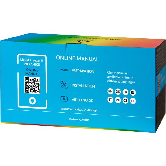 Система жидкостного охлаждения Arctic Liquid Freezer II 280 A-RGB (ACFRE00106A) изображение 8