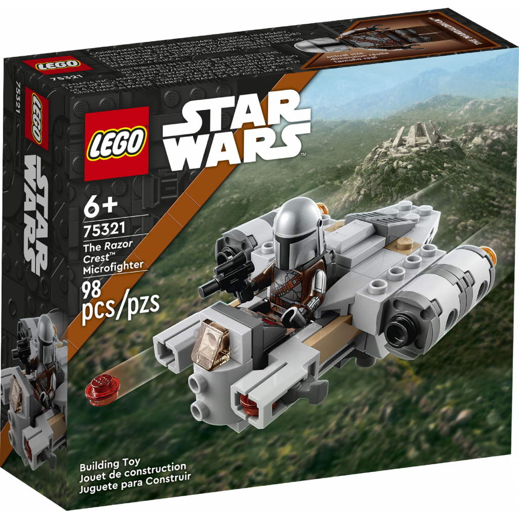 Конструктор LEGO Star Wars Острый гребень Микроистребитель 98 детали (75321)