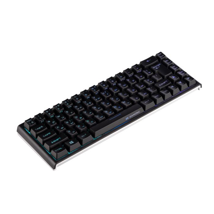 Клавіатура 2E GAMING KG350 RGB 68key USB Black (2E-KG350UBK) зображення 2