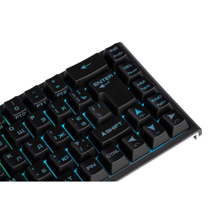 Клавіатура 2E GAMING KG350 RGB 68key USB Black (2E-KG350UBK) зображення 3
