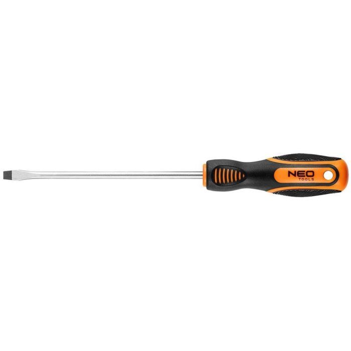 Отвертка Neo Tools шлицевая 6.5x150 мм, CrV (04-175)