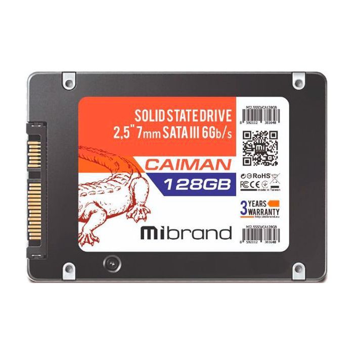 Накопитель SSD 2.5" 128GB Mibrand (MI2.5SSD/CA128GB)